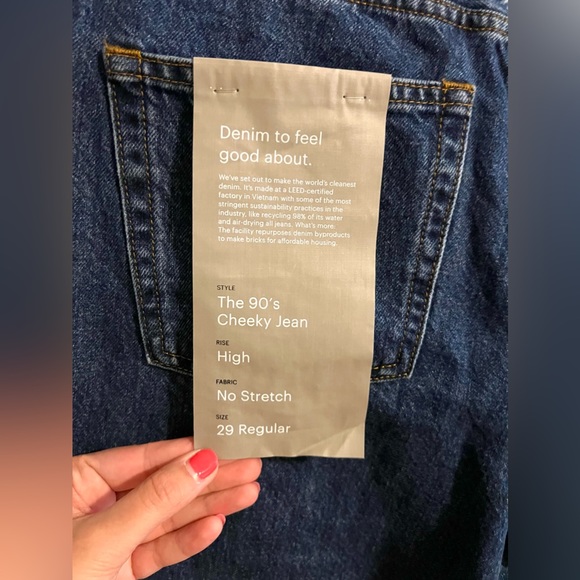 Everlane The ’90s Cheeky Jean - Picture 5 of 6